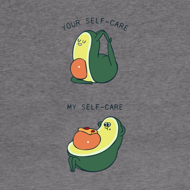 Self Care Avocado by huebucket